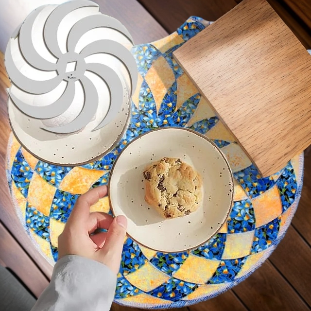 alwaysdwellTM - Unique Woven Placemat Template - With Instructions