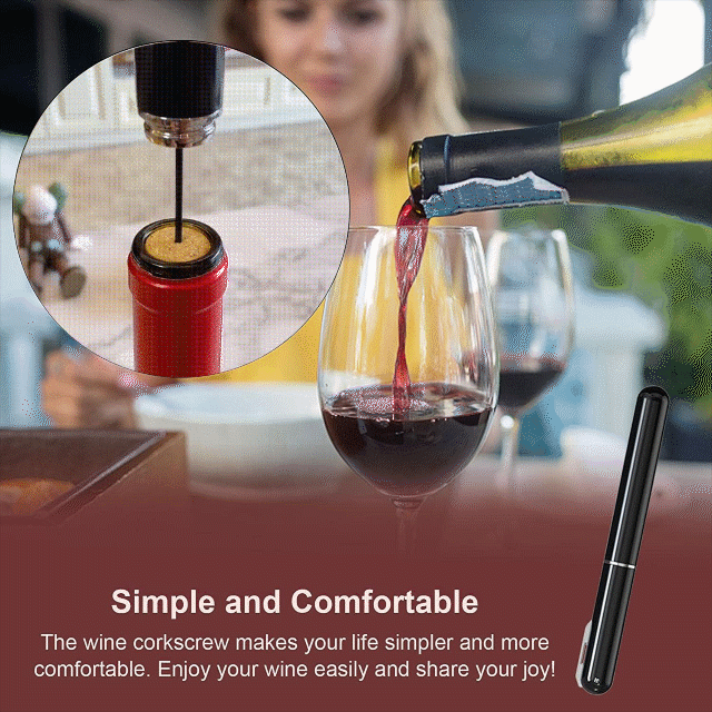 alwaysdwellTM - Air pressure wine corkscrew🍾