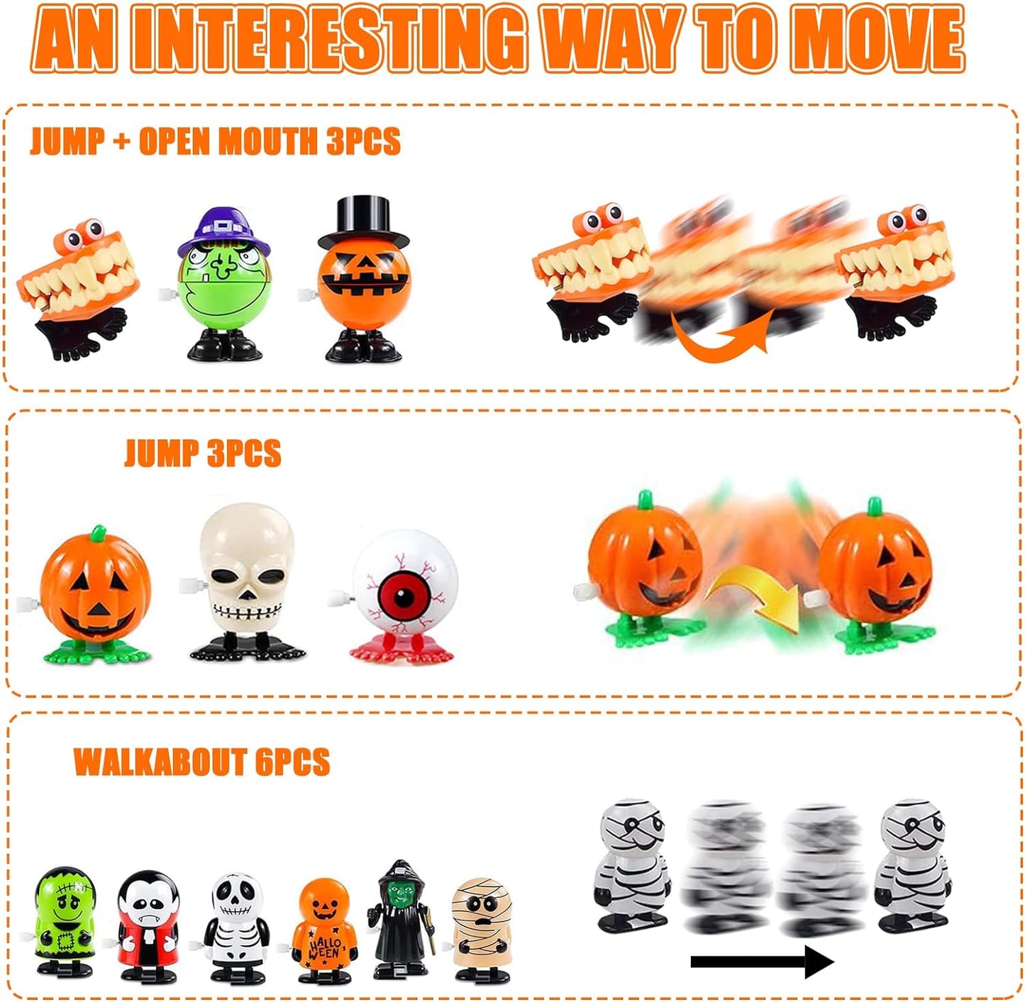 alwaysdwellTM - Halloween pumpkin ghost head toy