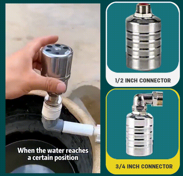alwaysdwellTM - 304 stainless steel completely automatic water level control floating valve
