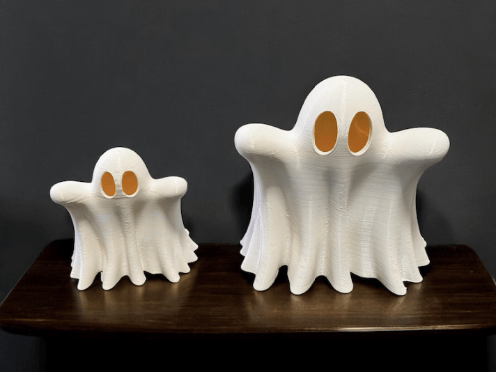 alwaysdwellTM - Halloween Decorations - 👻Cute Ghosts With Tea Lights
