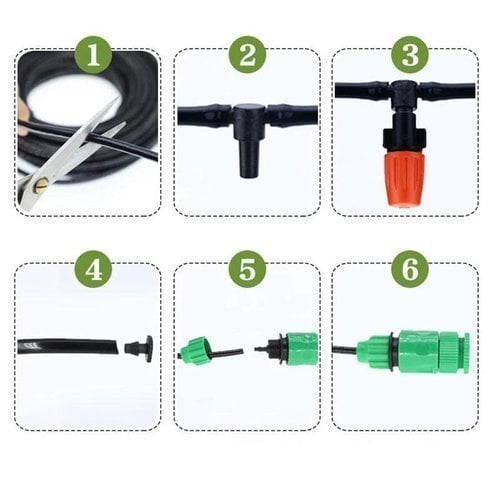 alwaysdwellTM - 🔥Summer Sale-49% OFF🔥Mist Cooling Automatic Irrigation System