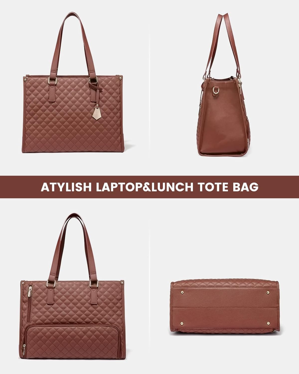 AlwaysdwellTM - 🍱 The Ultimate 2-in-1 Tote Bag – Where Elegance Meets Functionality! 🍽️
