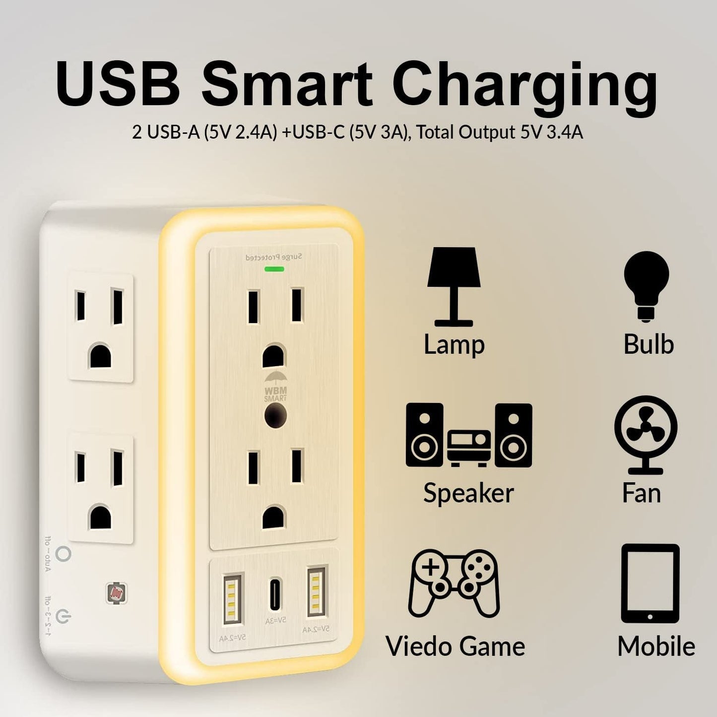 alwaysdwellTM - 🔥 Multi Plug Outlet Surge Protector