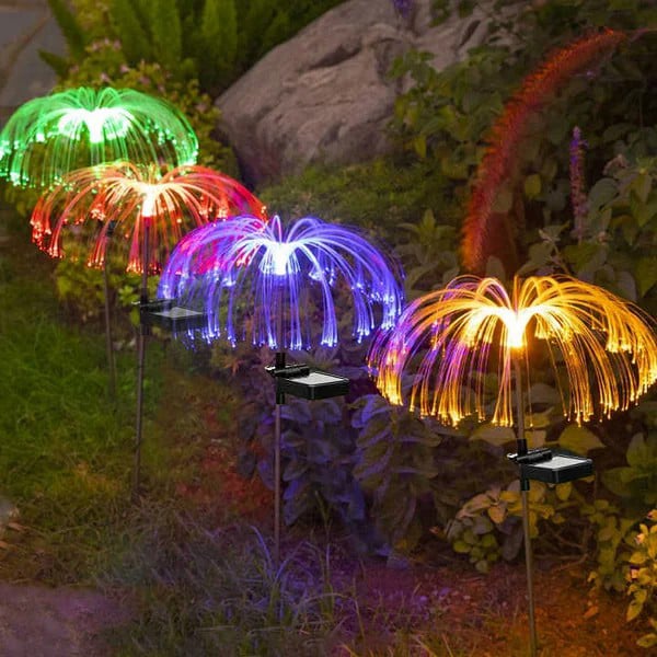 alwaysdwellTM - 🔥Promotion 50% off-Solar Garden Color Changing Jellyfish Light-Decorate your garden