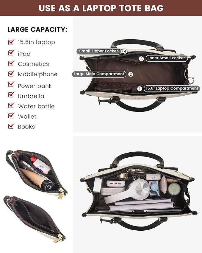 AlwaysdwellTM - 🍱 The Ultimate 2-in-1 Tote Bag – Where Elegance Meets Functionality! 🍽️