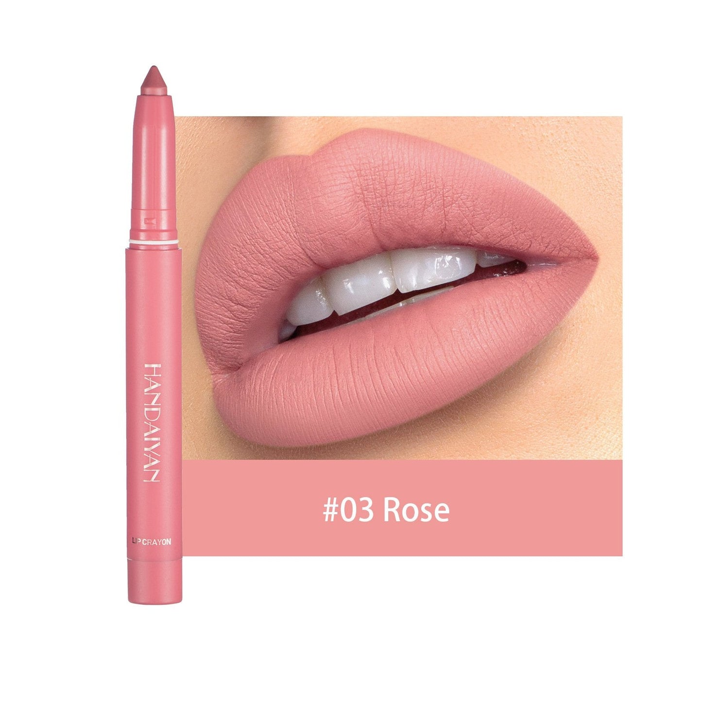 alwaysdwellTM - 12 Color Rotating Sharpenable Matte Lipstick Pencils
