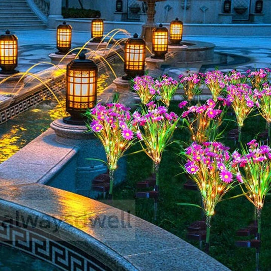 alwaysdwellTM - Solar Powered  Daisy Flower Light
