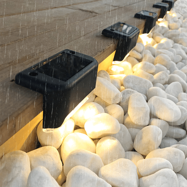 alwaysdwellTM - 💥LED Solar Lamp Path Staircase Outdoor Waterproof Wall Light
