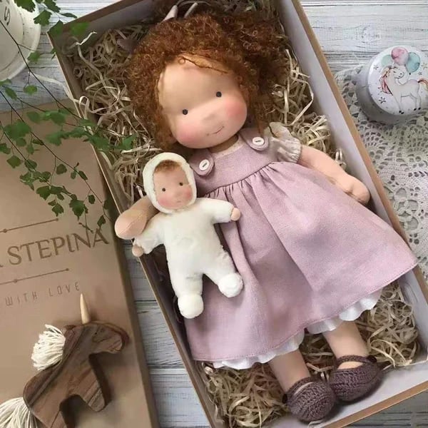 alwaysdwellTM - 🎁The Best Gift for Kids-Handmade Waldorf Doll