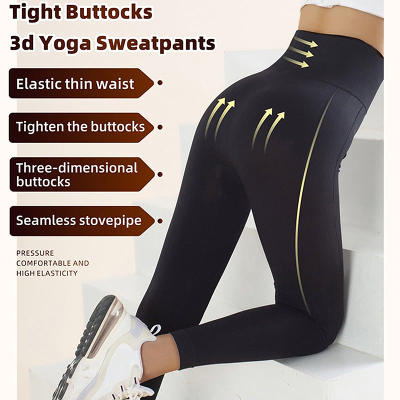 alwaysdwellTM - Pocket High Waisted Tummy Lifting Bottom Yoga Pants