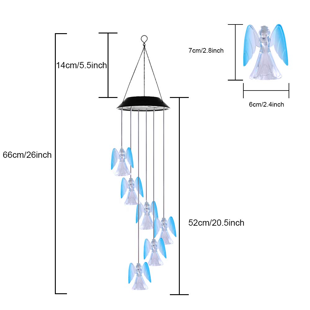 alwaysdwellTM - Lucky Angel Solar Light