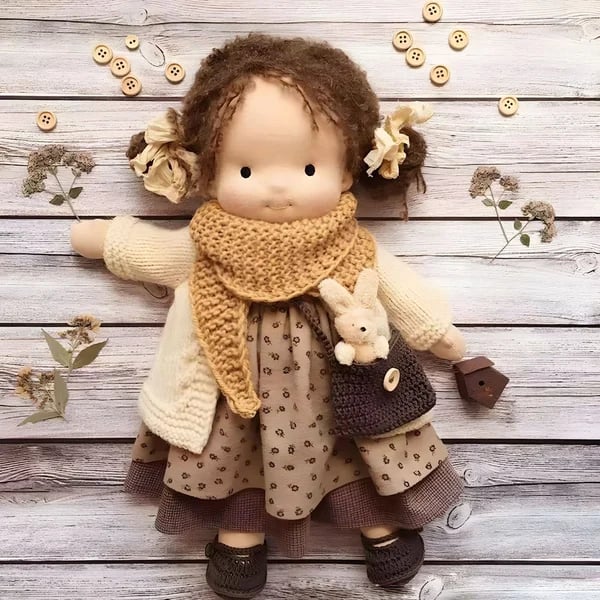 alwaysdwellTM - 🎁The Best Gift for Kids-Handmade Waldorf Doll