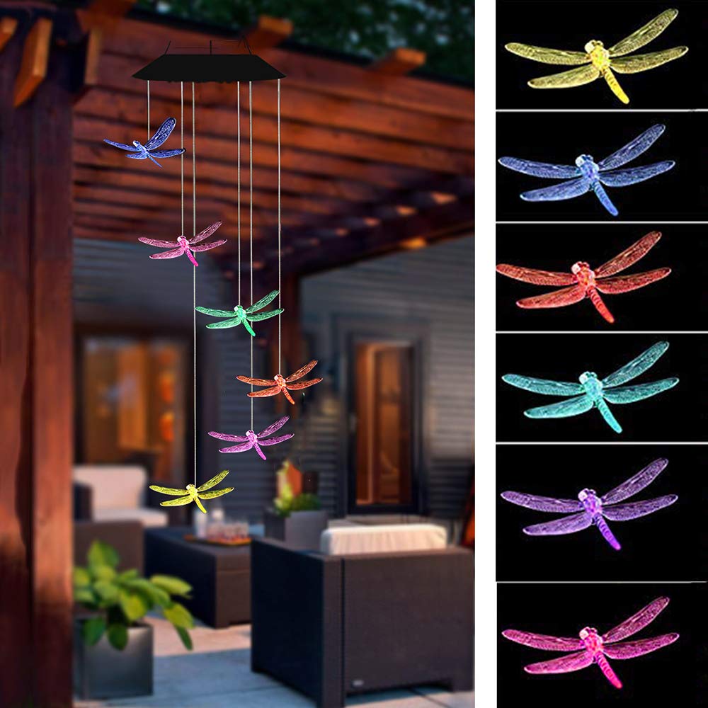 alwaysdwellTM - Solar-Powered Dragonfly Lights