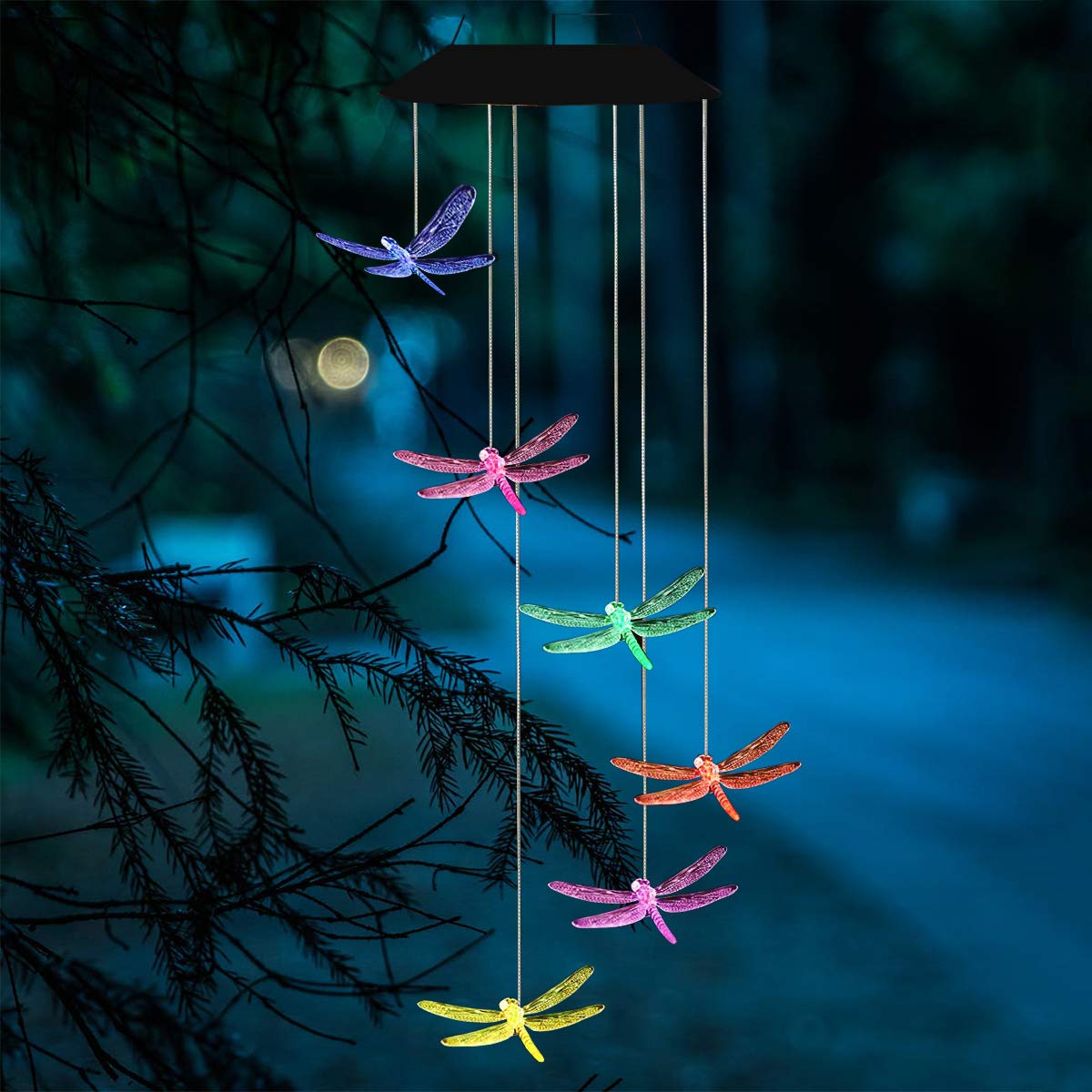 alwaysdwellTM - Solar-Powered Dragonfly Lights