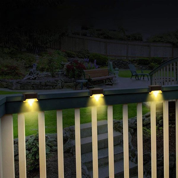 alwaysdwellTM - 💥LED Solar Lamp Path Staircase Outdoor Waterproof Wall Light