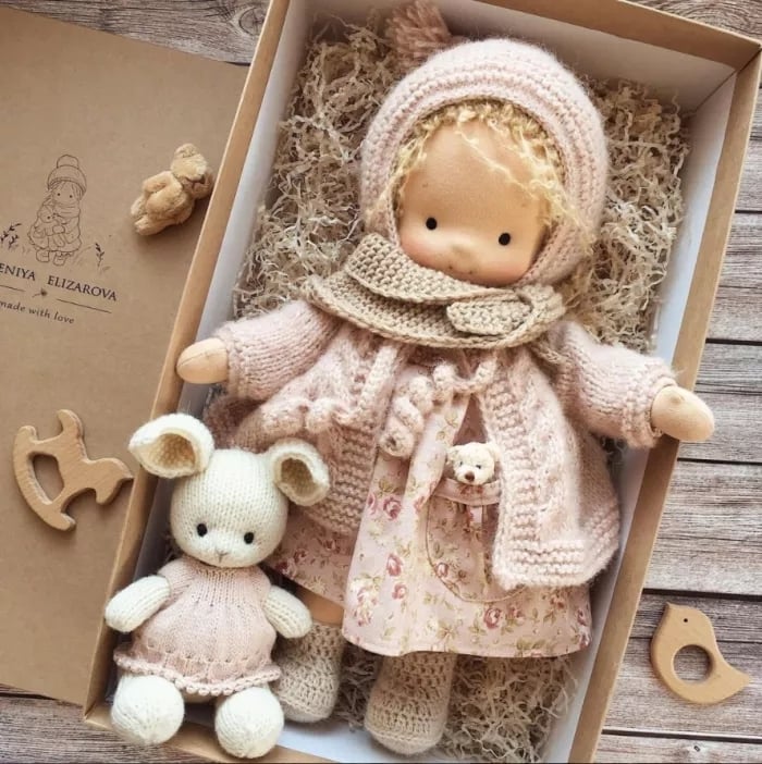 alwaysdwellTM - 🎁The Best Gift for Kids-Handmade Waldorf Doll