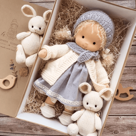 alwaysdwellTM - šThe Best Gift for Kids-Handmade Waldorf Doll