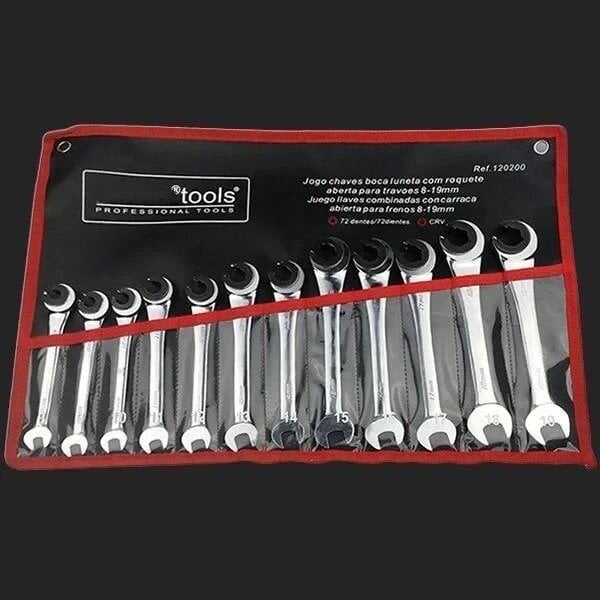 alwaysdwellTM - 🔥Open Tubing Ratchet Wrench (Fixed Head-Flexible Head 2 IN 1)