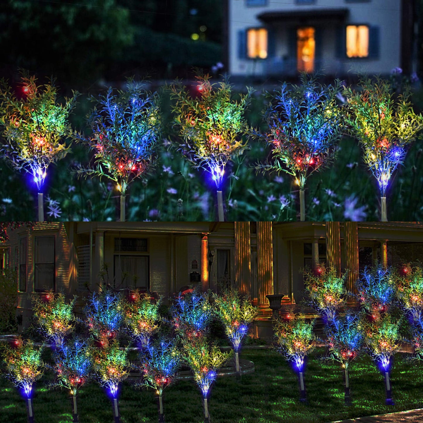 alwaysdwellTM - Decor Trees LED Solar Lights 3pcs