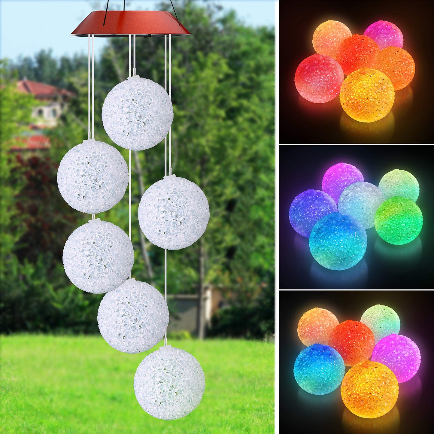 alwaysdwellTM - Solar Powered Crystal Ball Light