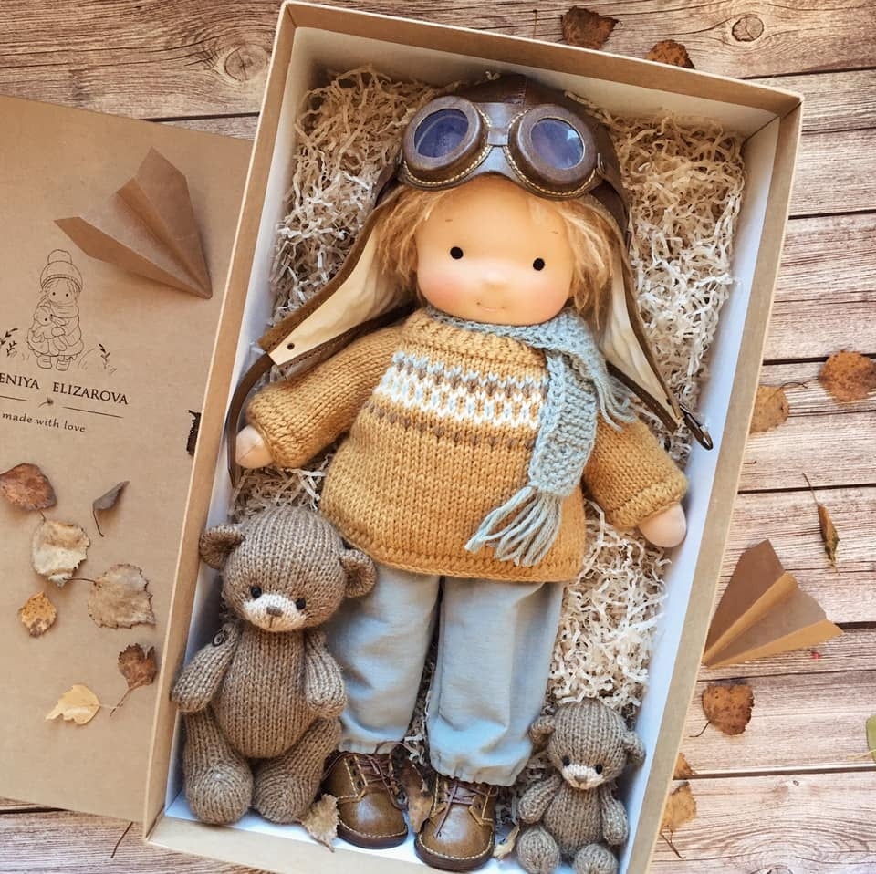 alwaysdwellTM - 🎁The Best Gift for Kids-Handmade Waldorf Doll