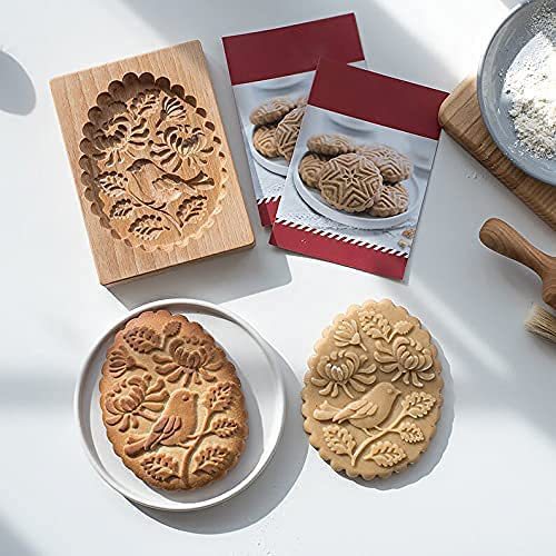 alwaysdwellTM - Wood Grain Cookie Knife - Cookie Embossing Mould