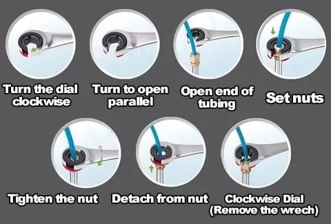 alwaysdwellTM - 🔥Open Tubing Ratchet Wrench (Fixed Head-Flexible Head 2 IN 1)