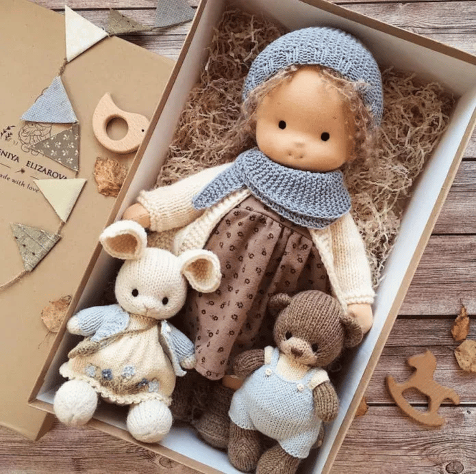 alwaysdwellTM - 🎁The Best Gift for Kids-Handmade Waldorf Doll