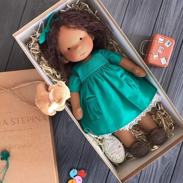 alwaysdwellTM - 🎁The Best Gift for Kids-Handmade Waldorf Doll