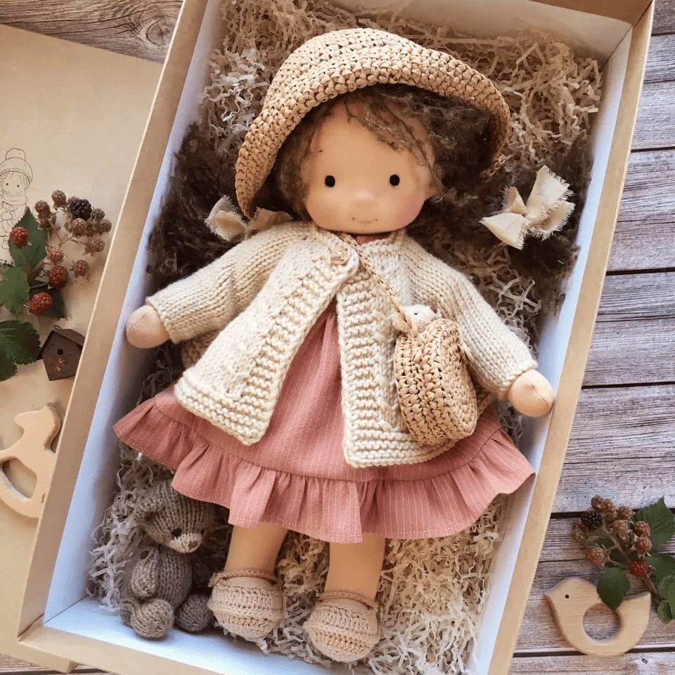 alwaysdwellTM - 🎁The Best Gift for Kids-Handmade Waldorf Doll