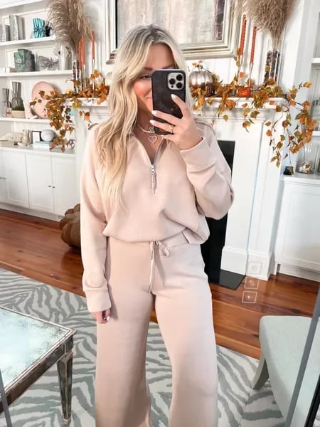 alwaysdwellTM - 💕Long Sleeve Wide Leg Jumpsuit