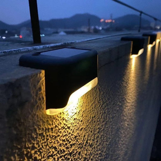 alwaysdwellTM - 💥LED Solar Lamp Path Staircase Outdoor Waterproof Wall Light
