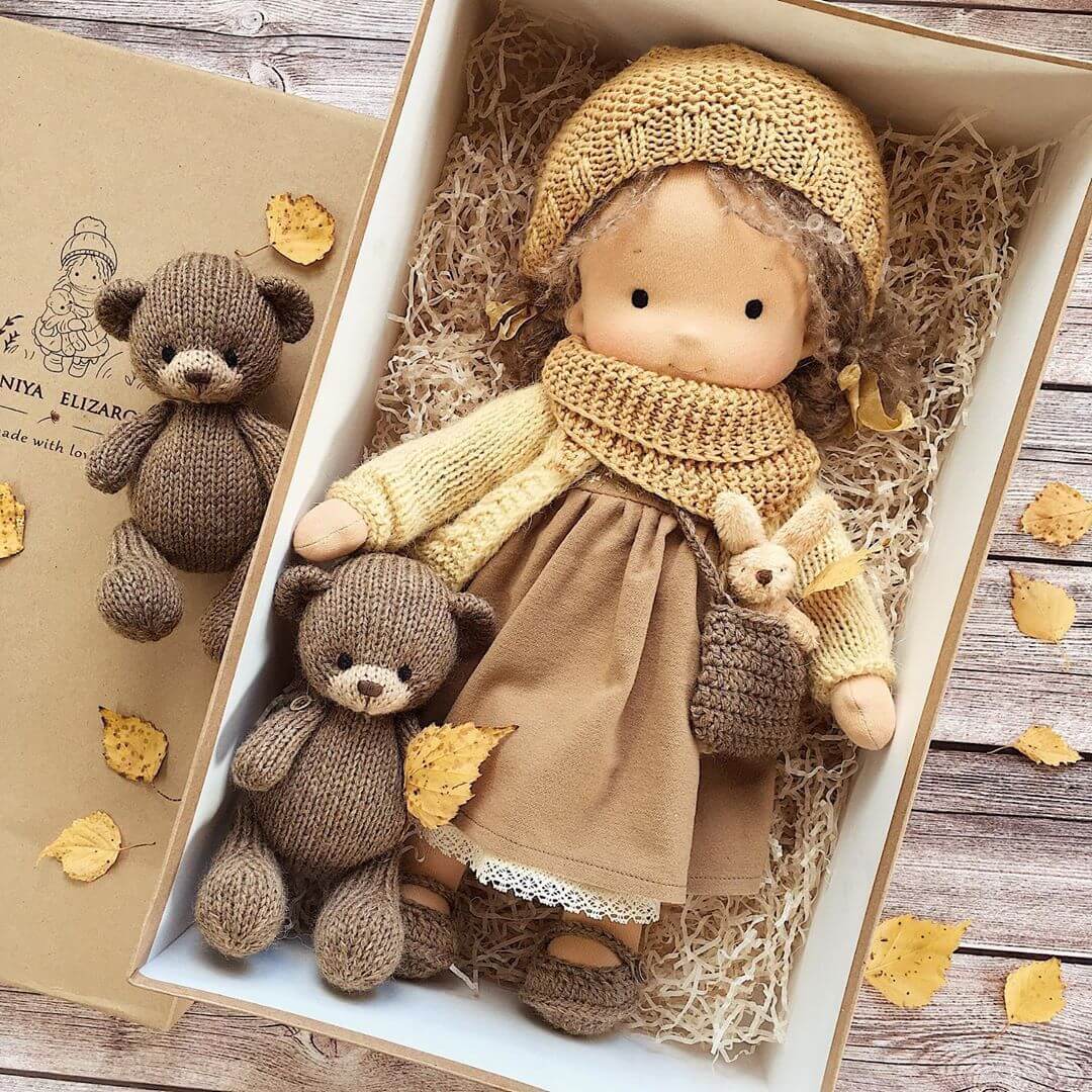 alwaysdwellTM - 🎁The Best Gift for Kids-Handmade Waldorf Doll