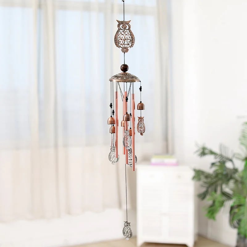 (🔥New Year Promotion--48%OFF)Pure hand-made Copper Horse wind chimes