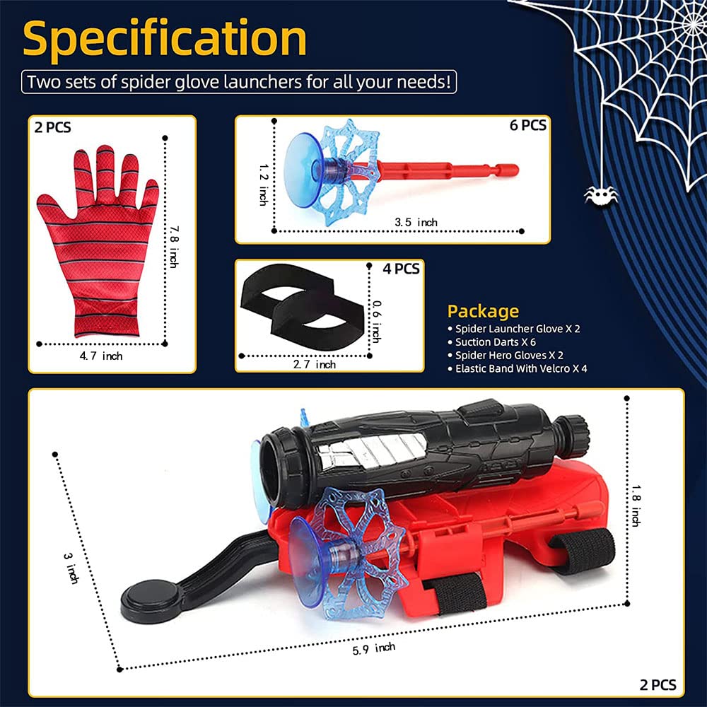 alwaysdwell™-🔥Fulfill A Hero's Dream 🔥 Spider Web Launcher Toy