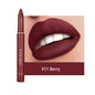 alwaysdwellTM - 12 Color Rotating Sharpenable Matte Lipstick Pencils