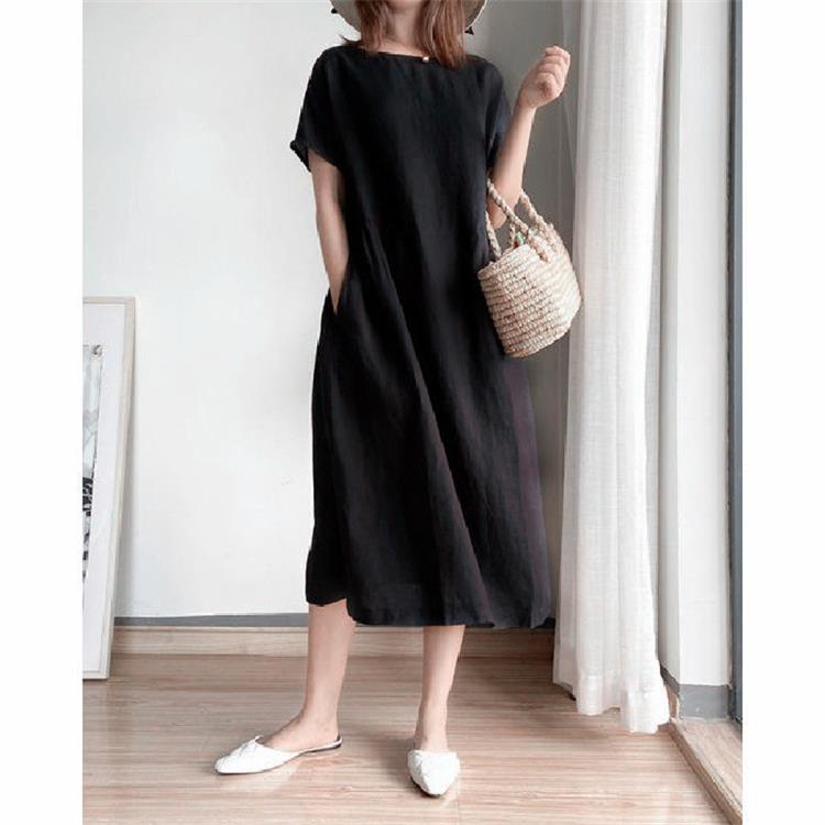 AlwaysdwellTM - 🔥HOT SALE🔥 Japanese Style Linen Cotton Dress(50%OFF)