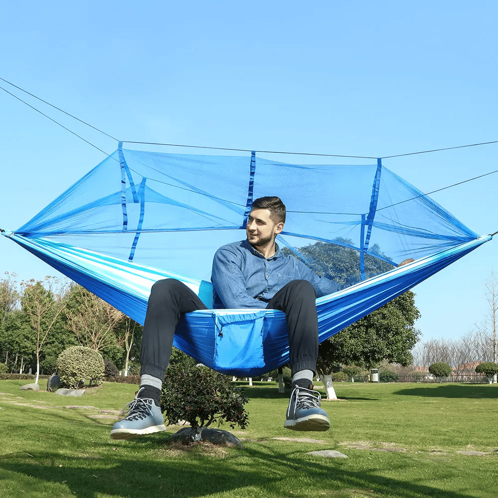 Outdoor Mosquito Net Hammock-(Protects against all insects)