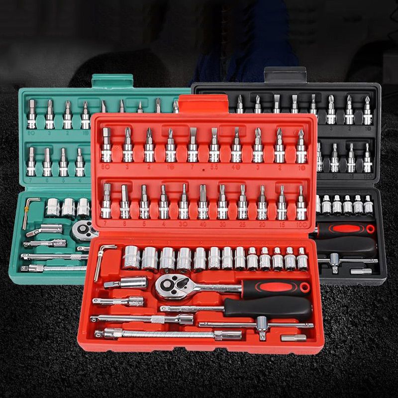 46pcs Fast Ratchet Sleeve Wrench Kit(50% OFF)