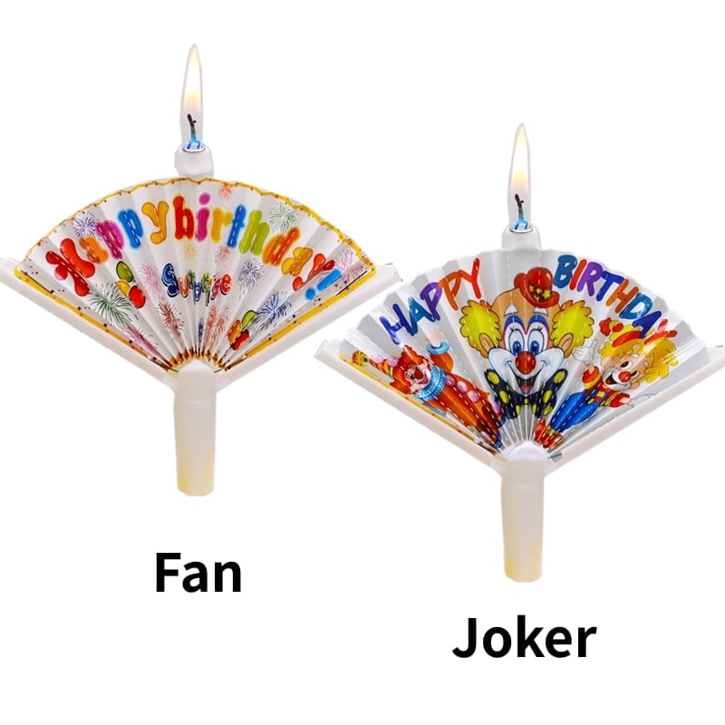 🎂🎂 Reusable Novelty Fan Birthday Candle🎁BEST GIFT FOR FAMILY🎂🎁