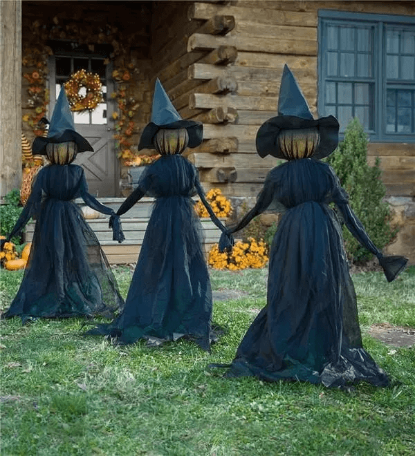 alwaysdwellTM - 🔥60% OFF🔥 Lighted Halloween Witch Decoration🧙