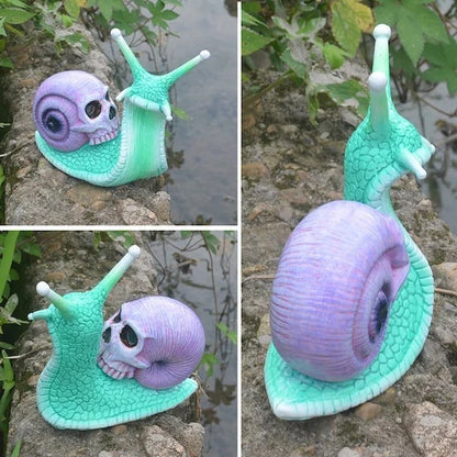 🎃 Handmade Halloween Snail