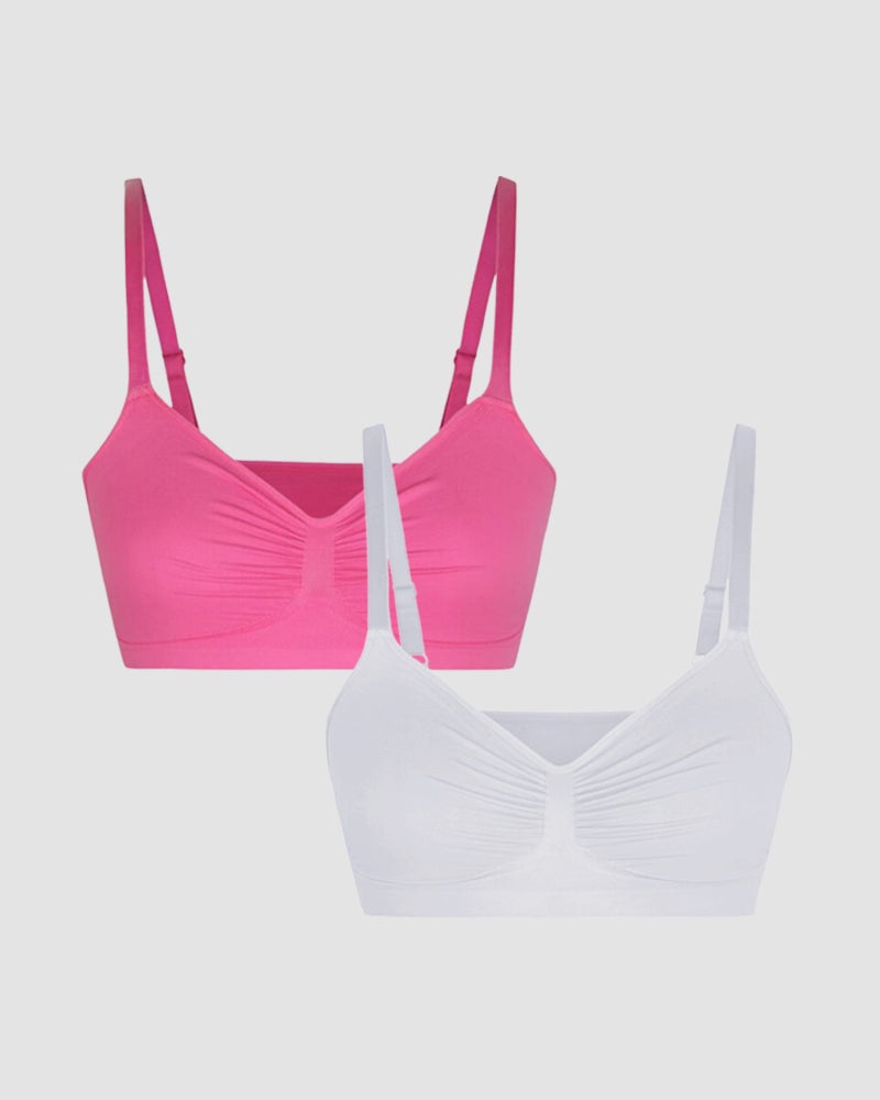 AlwaysdwellTM - Women's Wireless Sculpt Bra Comfort Bralettes No Underwire Unlined Cami Bra