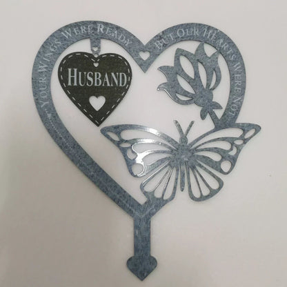 🔥Last Day Promotion - 50% OFF🔥 - Memorial Gift Butterfly Ornament-Garden Memorial Plaque