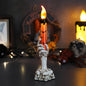 alwaysdwellTM - Halloween Ghost Hand Electronic Skull Candle