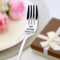 alwaysdwellTM - 🍴 Engraved Fork💝 - (🌹Valentine's Gift for the One You Adore!🎁 )