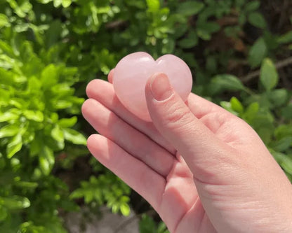 alwaysdwellTM - ✨This Week's Special Price $12.99💥LARGE Rose Quartz Heart Crystal