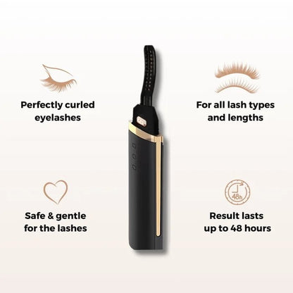 ✨(Mother's Day gift 🎁🎁🎁 discount 59%)💓Eyelash Curler-Rechargeable heated eyelash curler
