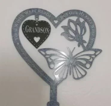 🔥Last Day Promotion - 50% OFF🔥 - Memorial Gift Butterfly Ornament-Garden Memorial Plaque